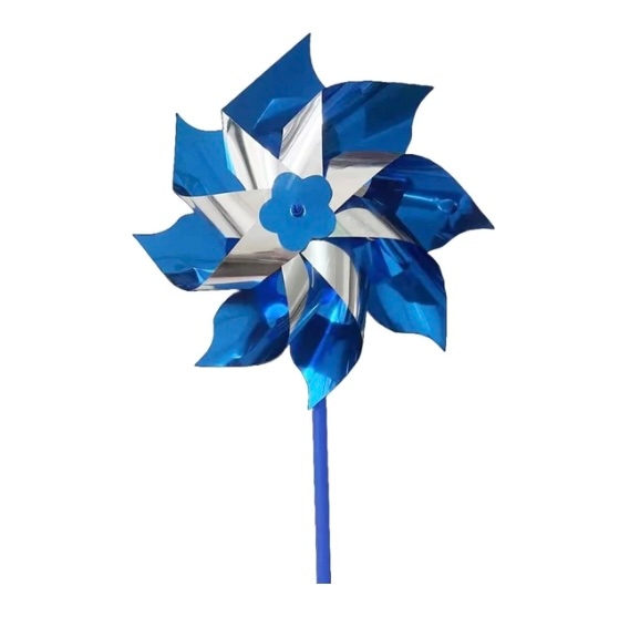 Blue Pinwheel